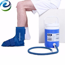 Knee & leg cold physical therapy device for knee kids